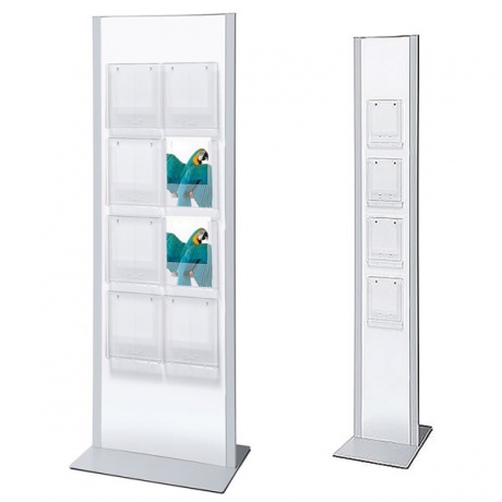 Brochure Rack Totem - 4 x A5 / 8 x A4